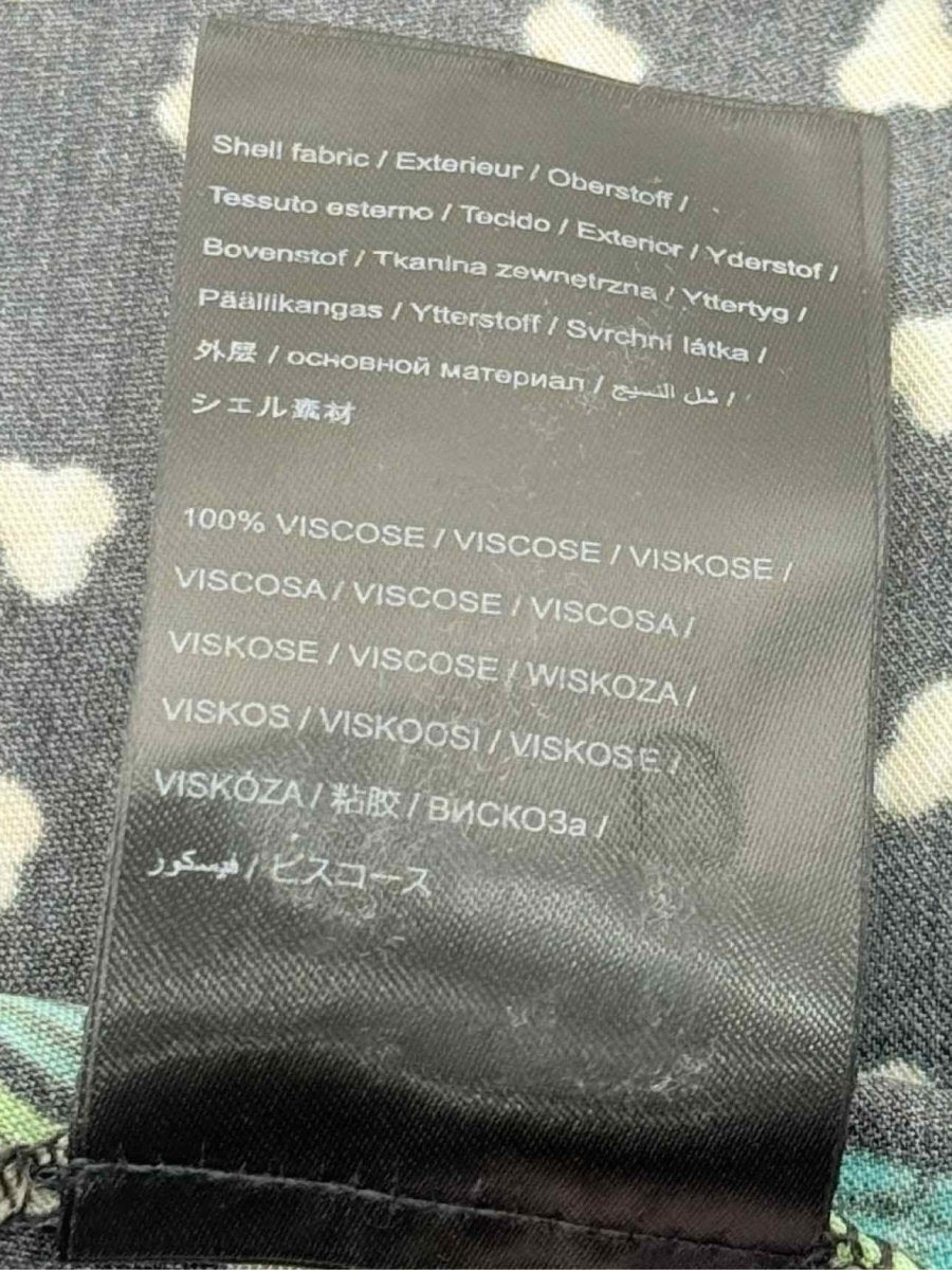 Pre - loved FARM RIO Black Multicolor Size XSmall Long Dress at Reems Closet