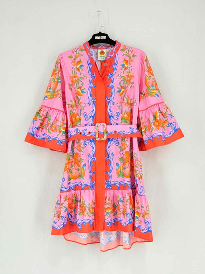 Pre - loved FARM RIO Cicely Floral Size XSmall Short Dress at Reems Closet