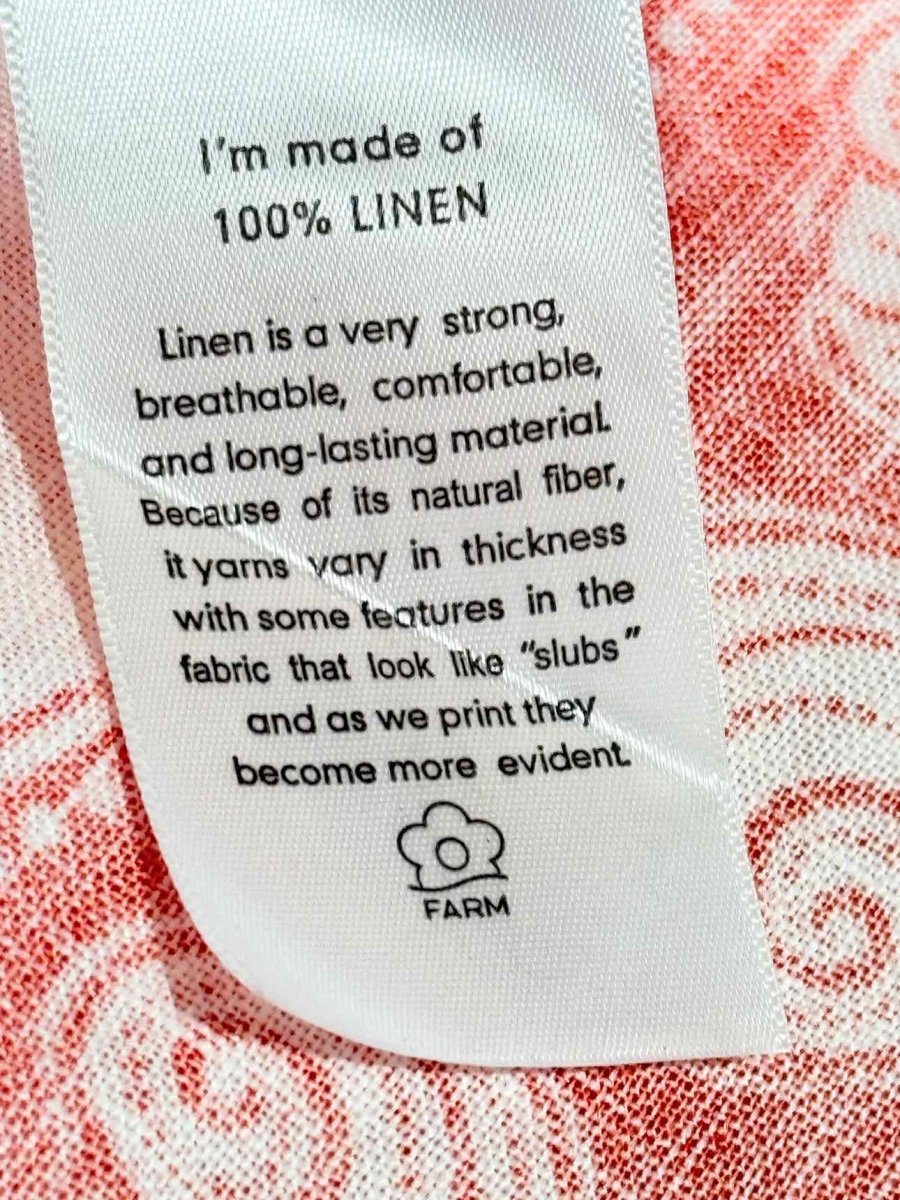 Pre - loved FARM RIO Red & White Shells Size XSmall Short Dress at Reems Closet