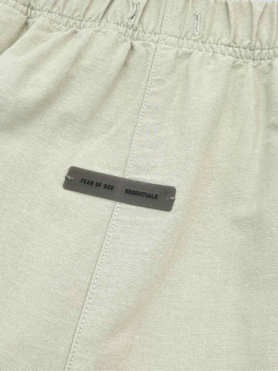 Pre - loved FEAR OF GOD Essentials Brushed Oxford Khaki Cotton Size Large Outfit Set at Reems Closet