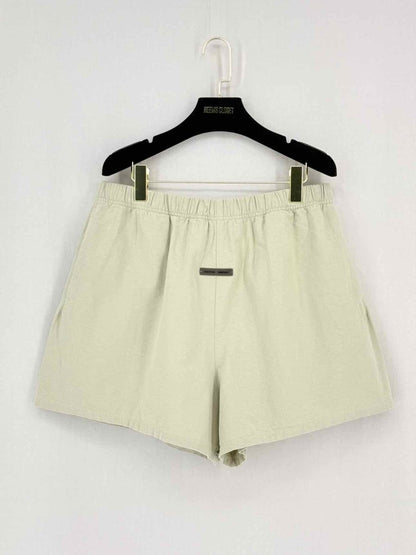 Pre - loved FEAR OF GOD Essentials Brushed Oxford Khaki Cotton Size Large Outfit Set at Reems Closet