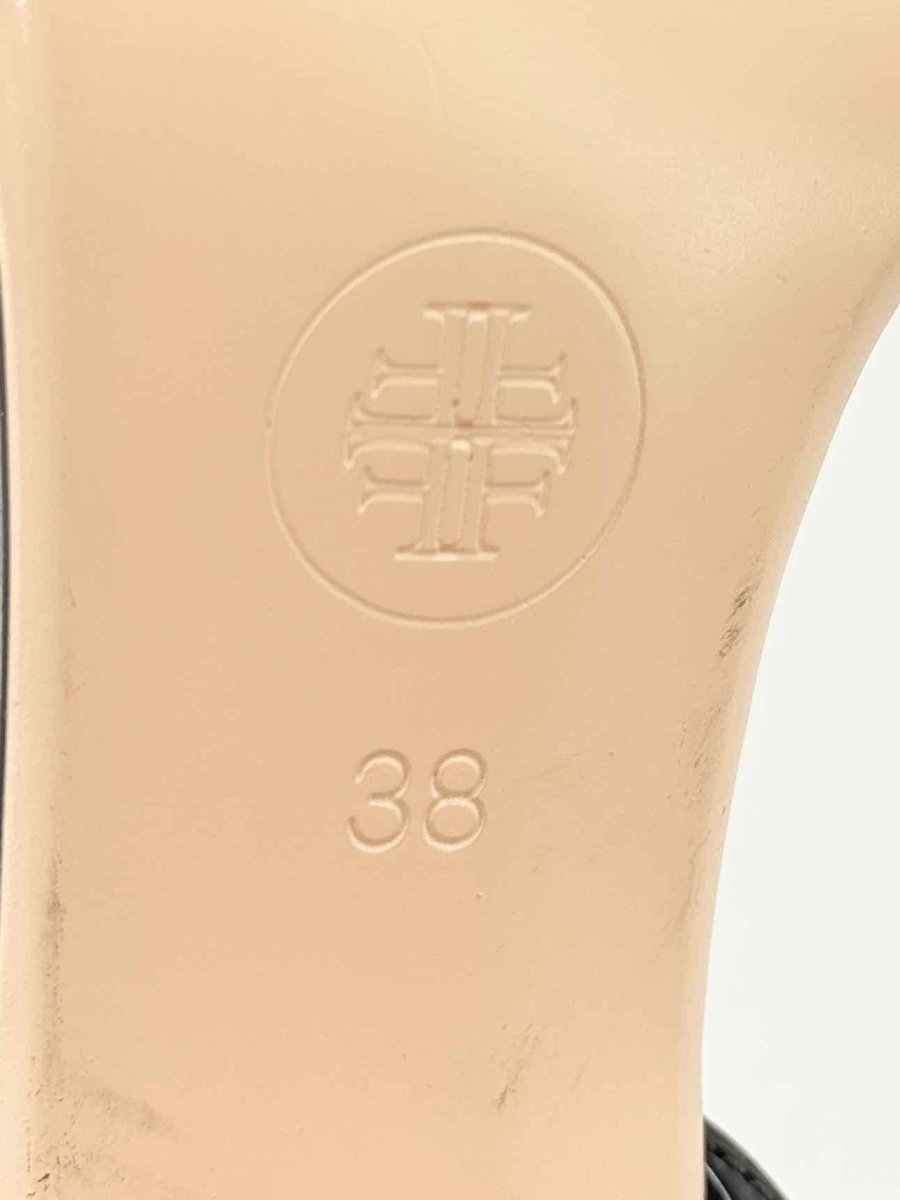 Pre - loved FEMME G Buckle Black Size EU 38 Heeled Sandals at Reems Closet