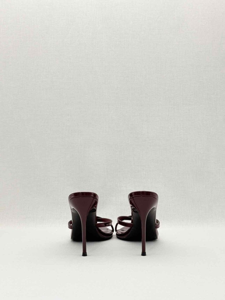 Pre-loved FEMME LA Donatella Burgundy Size EU 39 Mules at Reems Closet