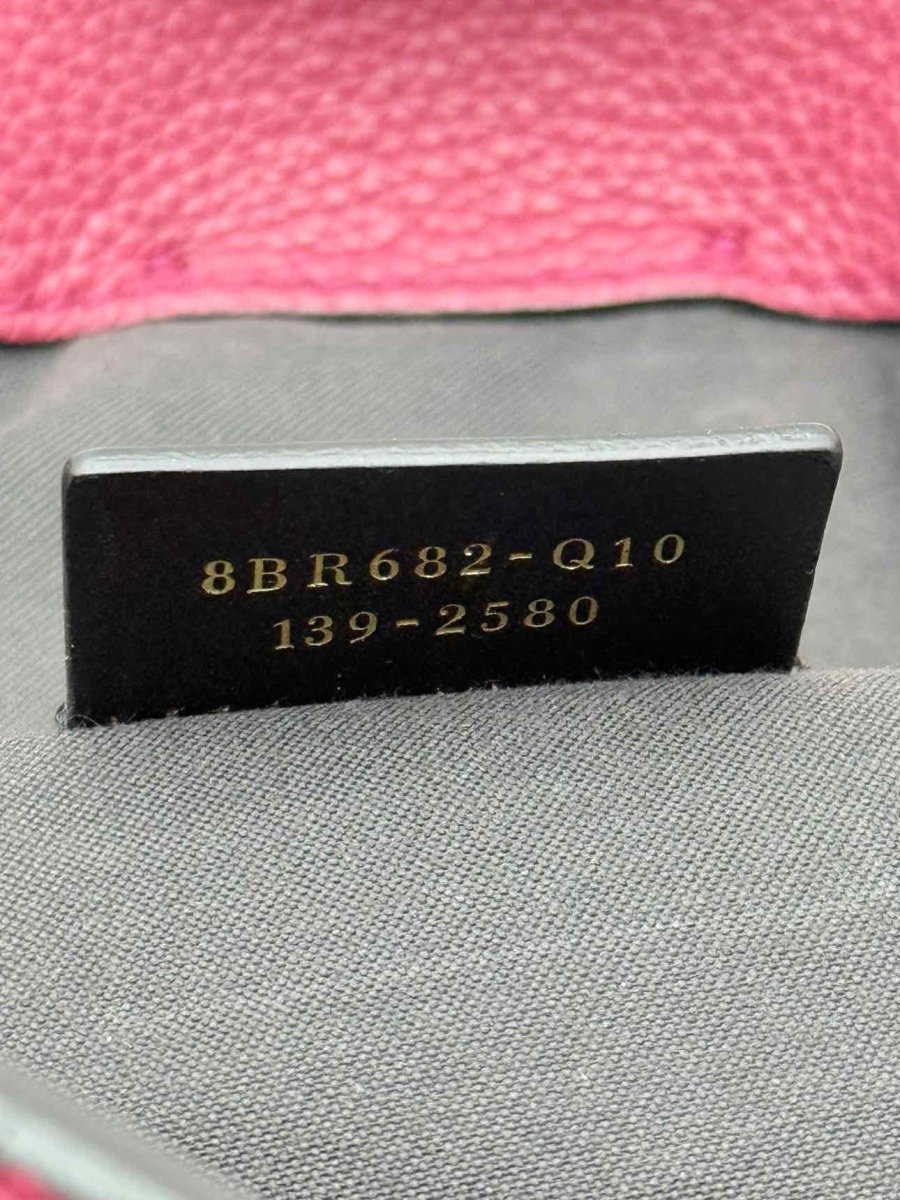 Pre - loved FENDI Anna Selleria Pink Hobo bag at Reems Closet