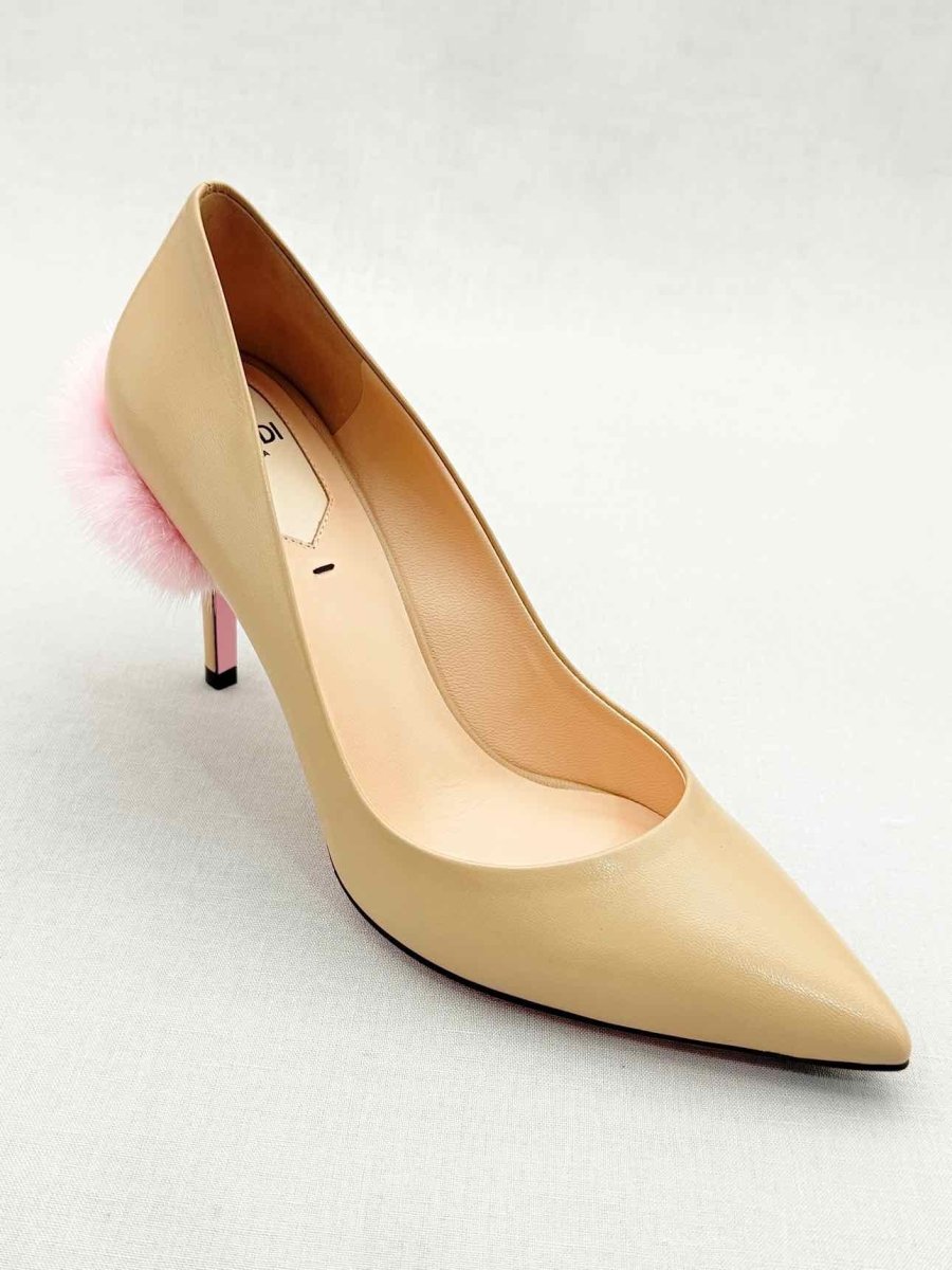 Pre - loved FENDI Beige Size EU 38 Pumps at Reems Closet