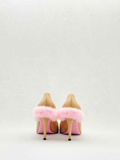 Pre - loved FENDI Beige Size EU 38 Pumps at Reems Closet