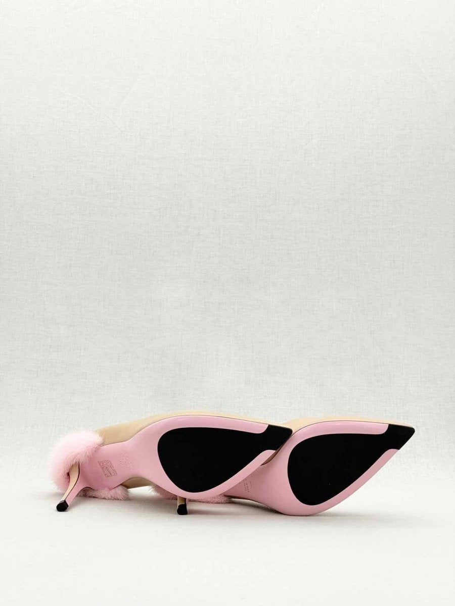 Pre - loved FENDI Beige Size EU 38 Pumps at Reems Closet