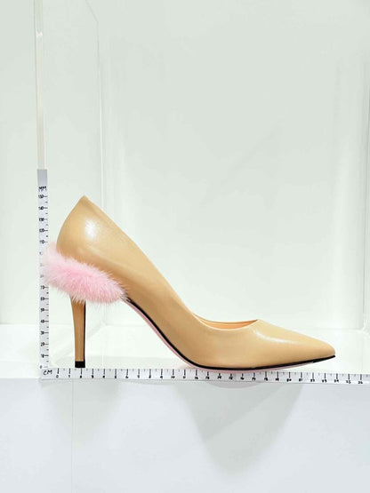Pre - loved FENDI Beige Size EU 38 Pumps at Reems Closet