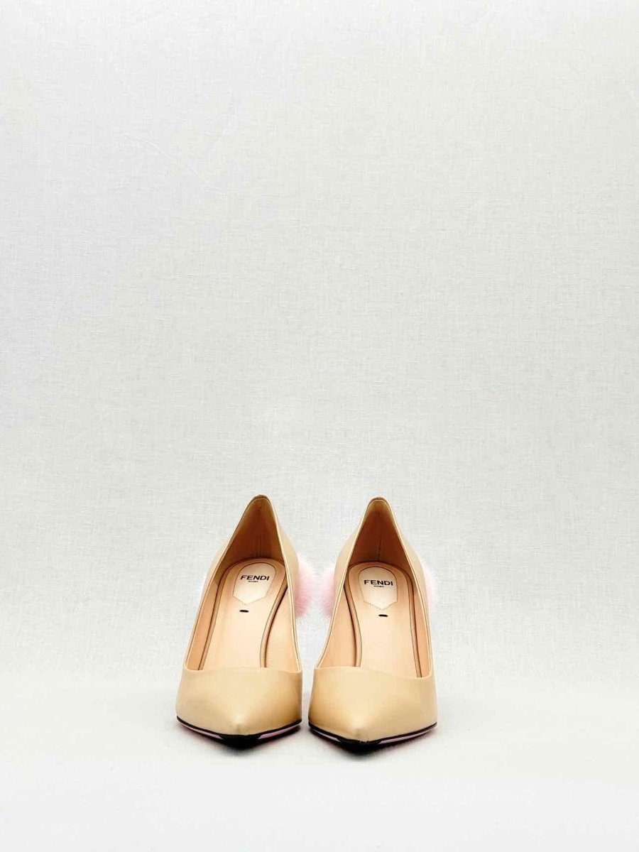 Pre - loved FENDI Beige Size EU 38 Pumps at Reems Closet