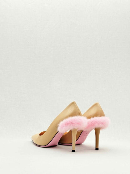 Pre - loved FENDI Beige Size EU 38 Pumps at Reems Closet