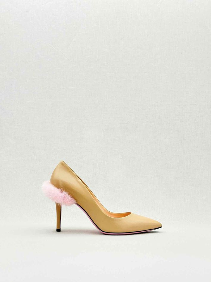 Pre - loved FENDI Beige Size EU 38 Pumps at Reems Closet