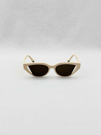 Pre - loved FENDI Beige Sunglasses at Reems Closet