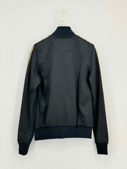 Pre - loved FENDI Black & Beige Panel Size US 4 Jacket at Reems Closet