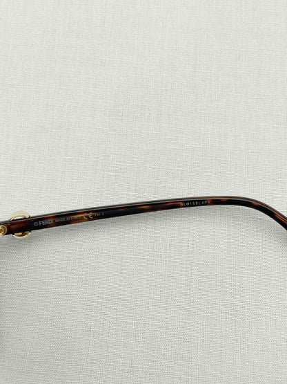 Pre-loved FENDI Black & Brown Sunglasses at Reems Closet