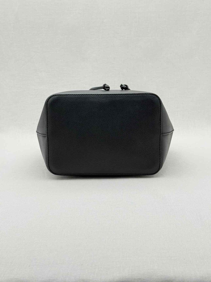 Pre - loved FENDI Black Drawstring Backpack at Reems Closet