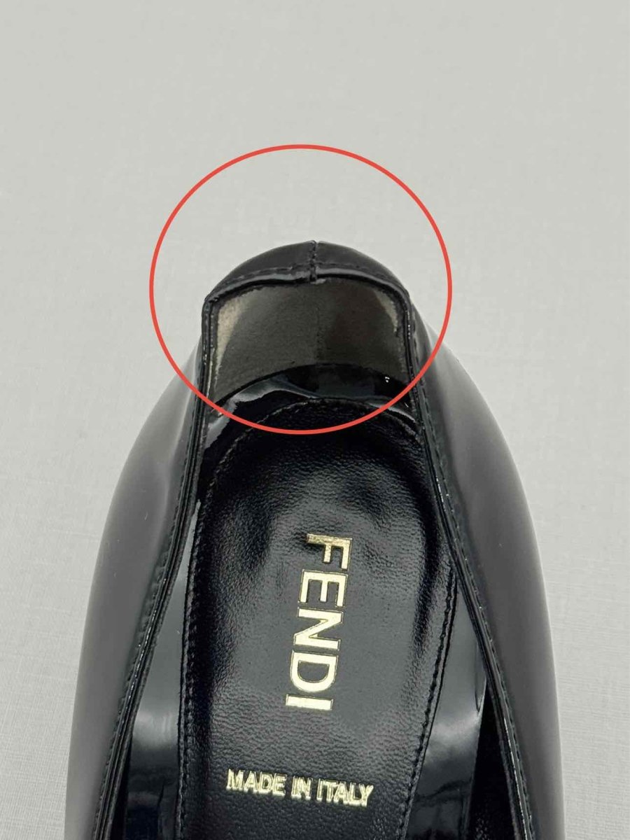 Pre - loved FENDI Black Size EU 38 Pumps at Reems Closet