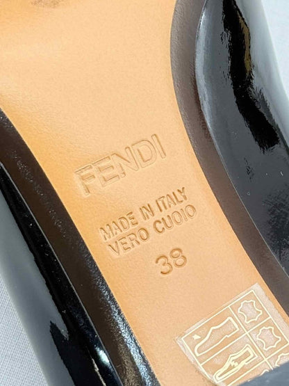 Pre - loved FENDI Black Size EU 38 Pumps at Reems Closet