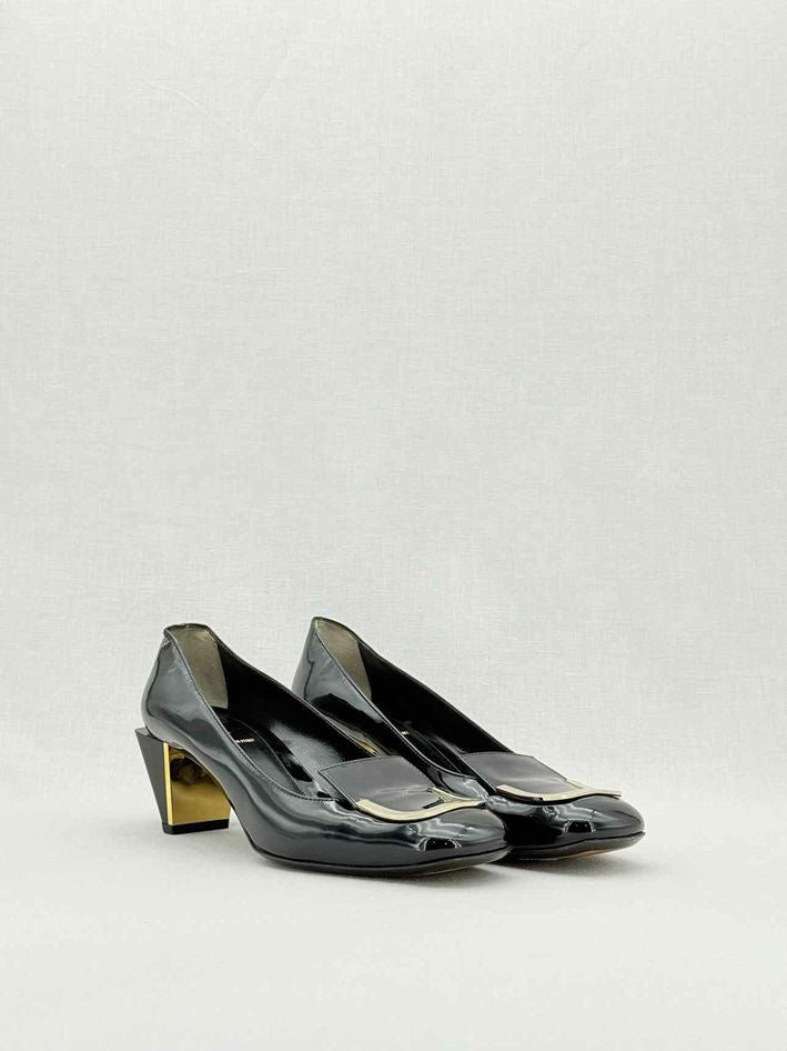 Pre - loved FENDI Black Size EU 38 Pumps at Reems Closet