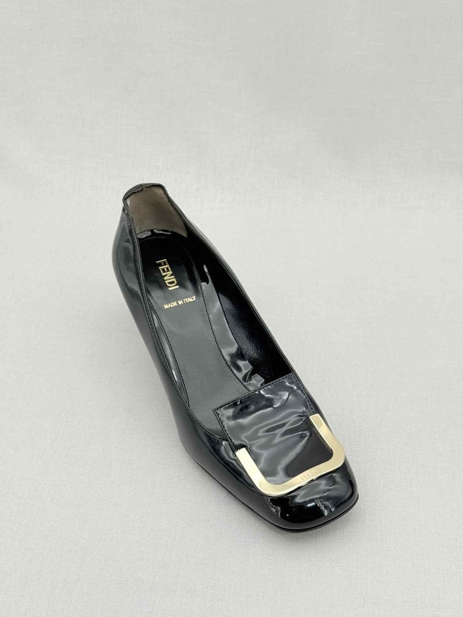 Pre - loved FENDI Black Size EU 38 Pumps at Reems Closet