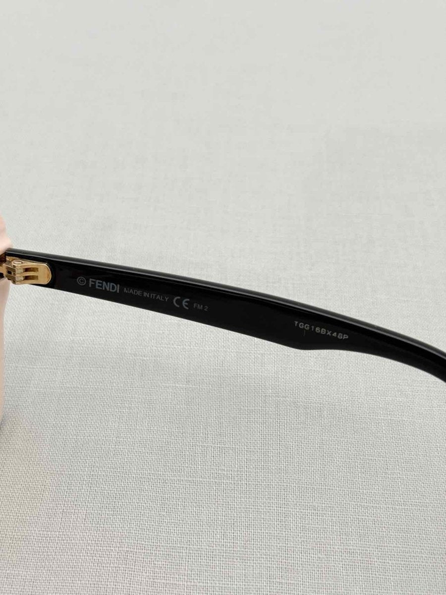 Pre - loved FENDI Black Sunglasses at Reems Closet