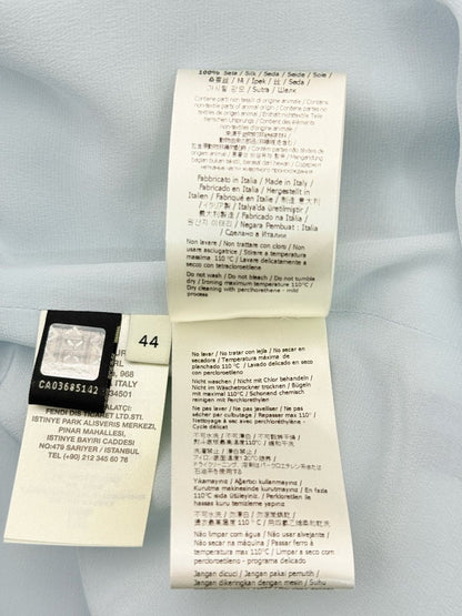 Pre - loved FENDI Blue w/ Red Pipeline Size US 8 Outfit Set at Reems Closet