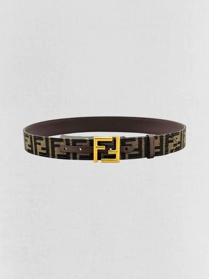 Pre - loved FENDI Brown Belt at Reems Closet