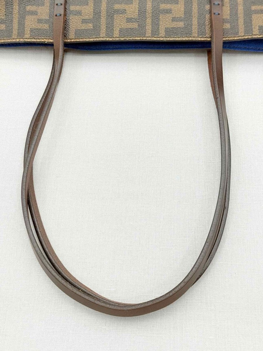 Pre - loved FENDI Brown Zucca Tote Bag at Reems Closet