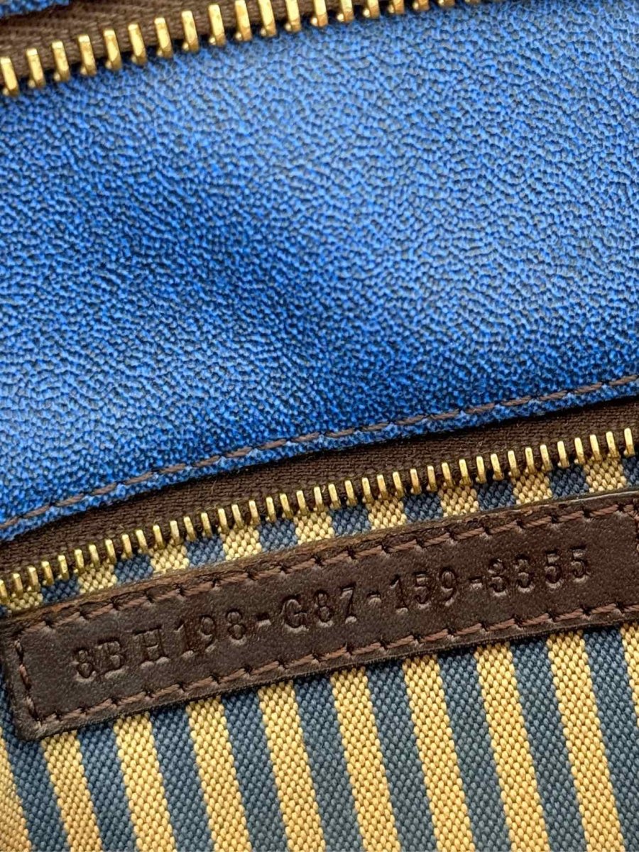 Pre - loved FENDI Brown Zucca Tote Bag at Reems Closet