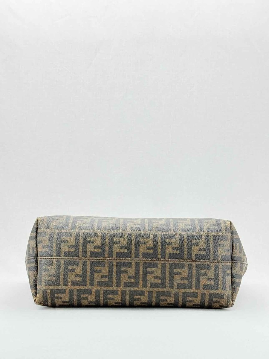 Pre - loved FENDI Brown Zucca Tote Bag at Reems Closet