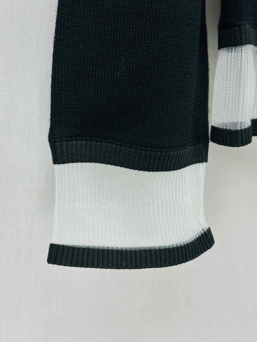 Pre - loved FENDI Bug Eye Black Multicolor Jumper at Reems Closet