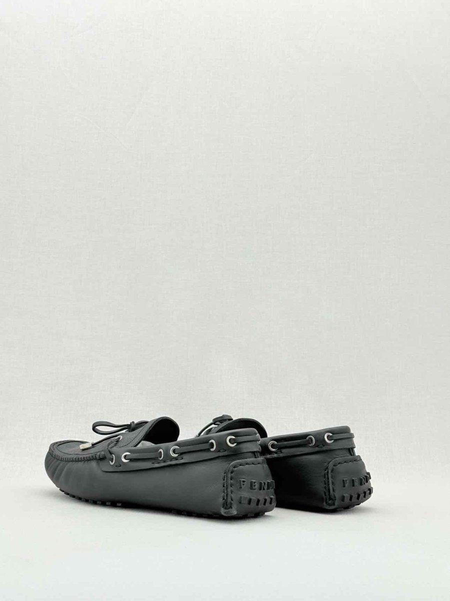 Pre - loved FENDI Driver Black Size EU 43 Loafers at Reems Closet