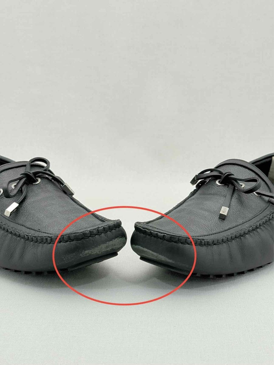 Pre - loved FENDI Driver Black Size EU 43 Loafers at Reems Closet