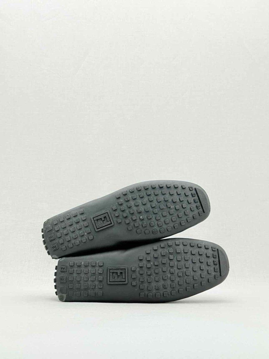 Pre - loved FENDI Driver Black Size EU 43 Loafers at Reems Closet