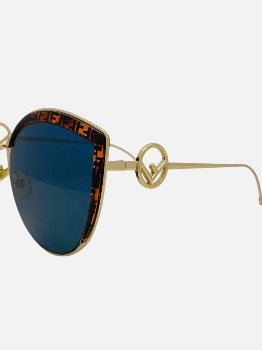 Pre - loved FENDI F is Fendi Havana Sunglasses at Reems Closet