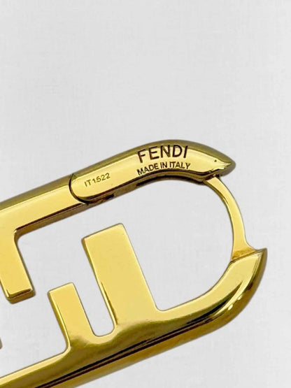 Pre - loved FENDI Fashion Earring at Reems Closet