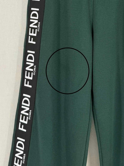Pre - loved FENDI Green Size US 6 Tracksuit Set at Reems Closet