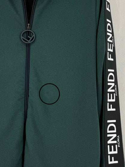 Pre - loved FENDI Green Size US 6 Tracksuit Set at Reems Closet