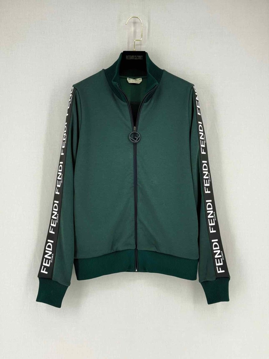 Pre - loved FENDI Green Size US 6 Tracksuit Set at Reems Closet