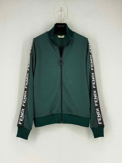 Pre - loved FENDI Green Size US 6 Tracksuit Set at Reems Closet