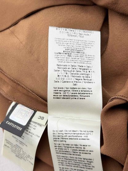 Pre - loved FENDI High Rise Brown Size US 2 Pants at Reems Closet