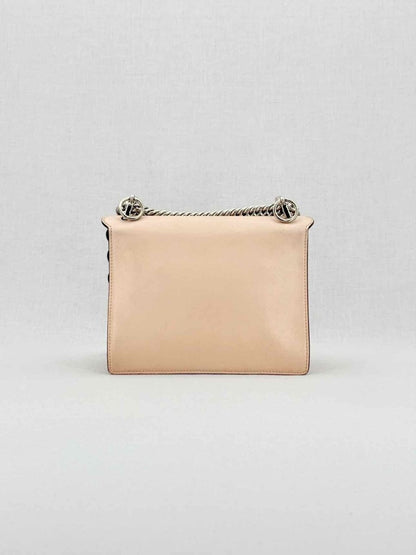 Pre - loved FENDI Kan I Pink Multicolor Shoulder Bag at Reems Closet