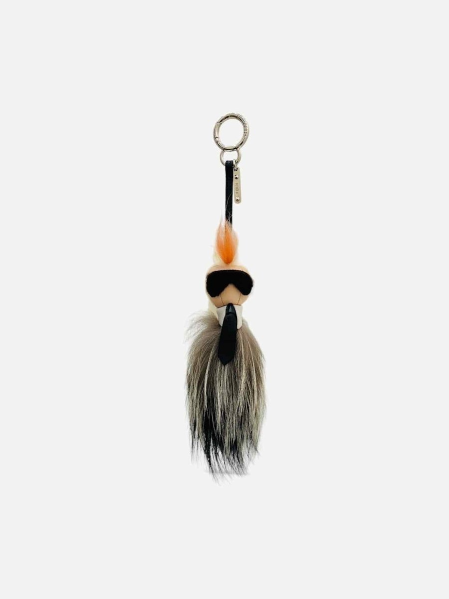 Pre-loved FENDI Karlito Multicolor Bag Charm at Reems Closet