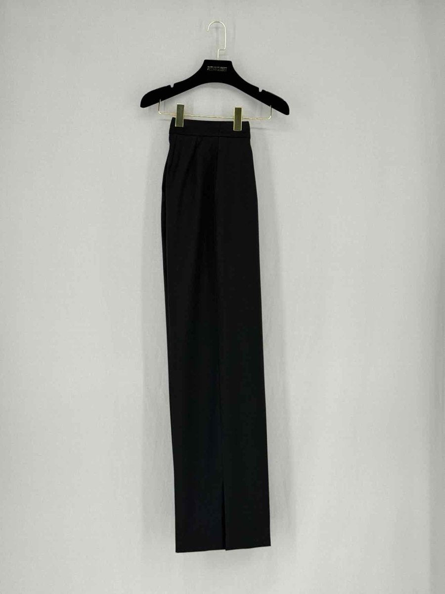 Pre - loved FENDI Palazzo Black Size US 4 Pants at Reems Closet