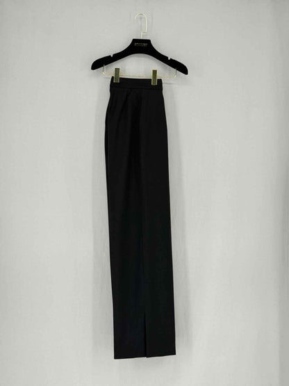 Pre - loved FENDI Palazzo Black Size US 4 Pants at Reems Closet