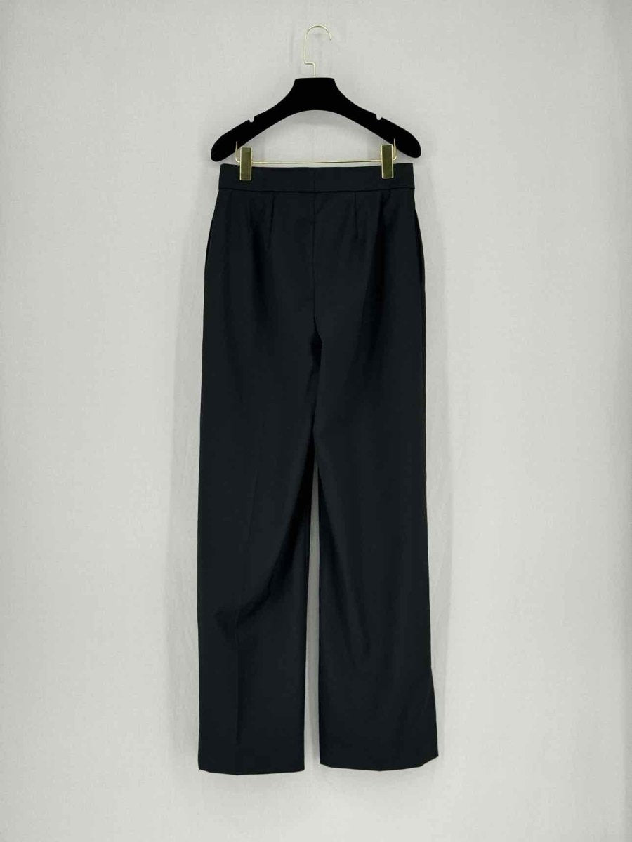 Pre - loved FENDI Palazzo Black Size US 4 Pants at Reems Closet