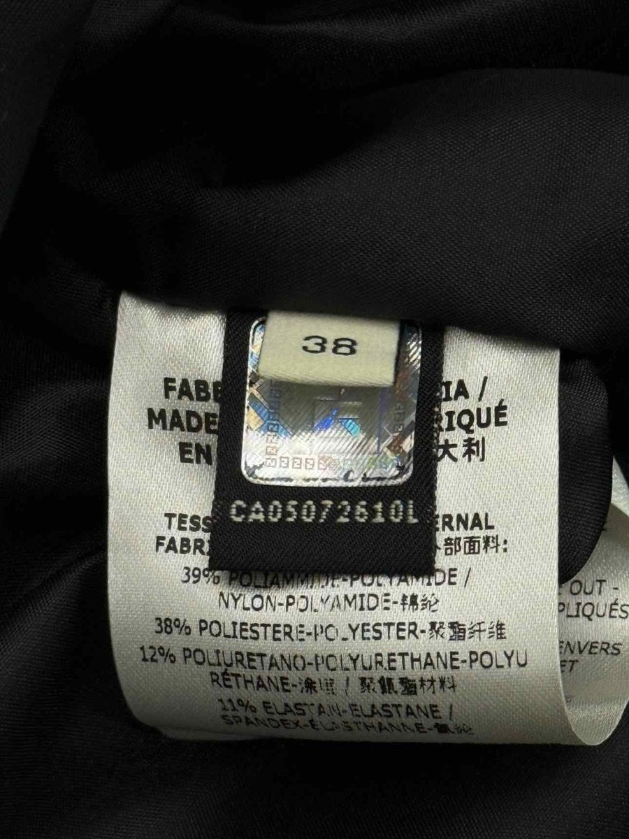 Pre - loved FENDI Paneled Ski Black Size US 2 Jacket at Reems Closet