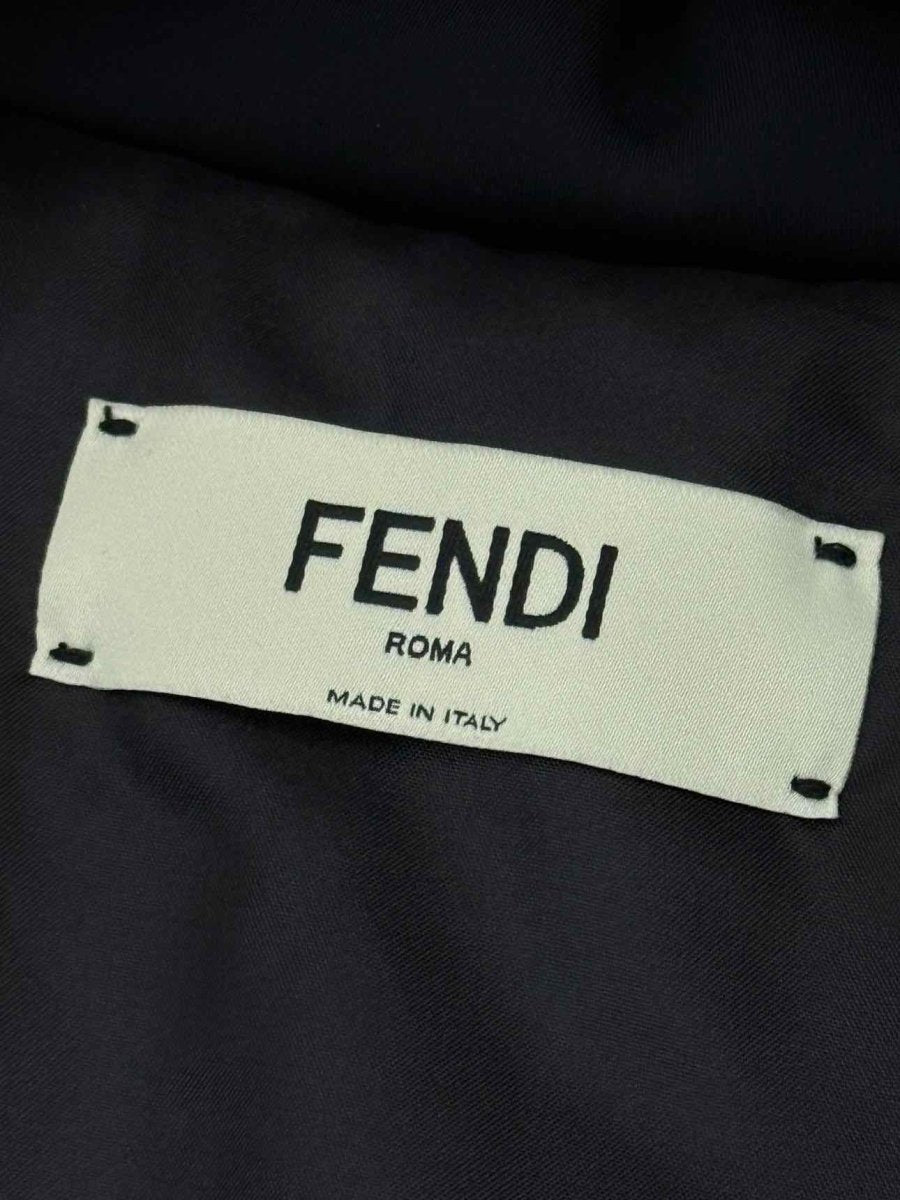 Pre - loved FENDI Paneled Ski Black Size US 2 Jacket at Reems Closet