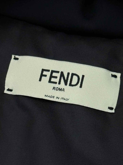 Pre - loved FENDI Paneled Ski Black Size US 2 Jacket at Reems Closet