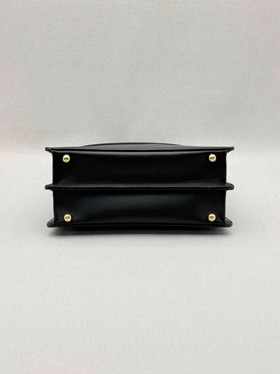 Pre - loved FENDI Peekaboo ISeeU Black Top Handle at Reems Closet