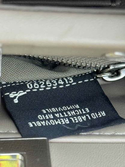 Pre - loved FENDI Peekaboo Taupe Top Handle at Reems Closet